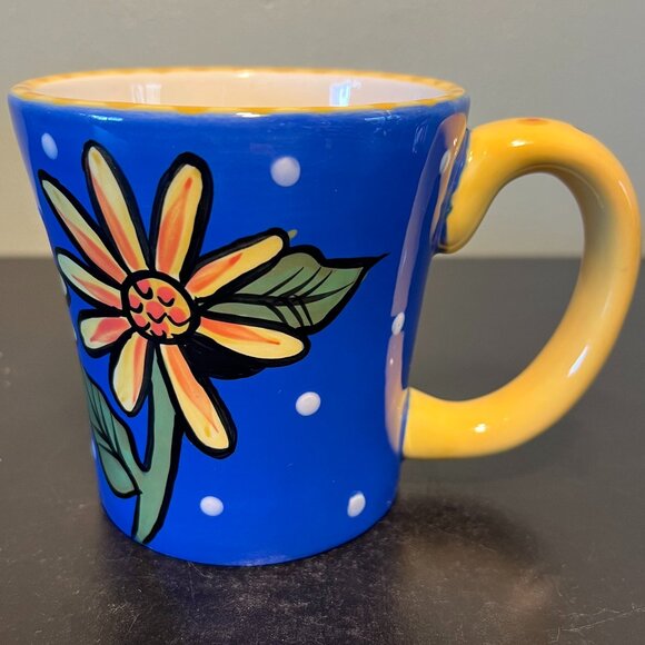 MIRASOL Sunflowers / Black-Eyed Susans Mug ~ Chris Bubany ~ Baum Bros. Imports - Picture 4 of 12